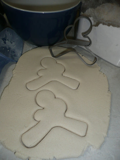 Ninja Gingerbread Man Outline Pose 4 Christmas Cookie Cutter USA PR3211