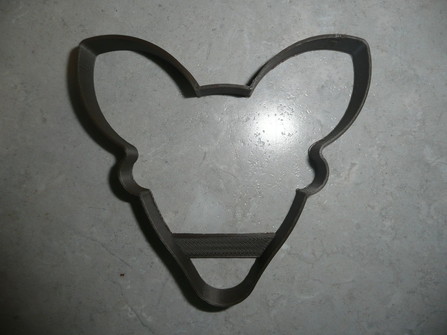 Doe Face Outline Female Deer Outdoors Reindeer Christmas Cookie Cutter PR3218