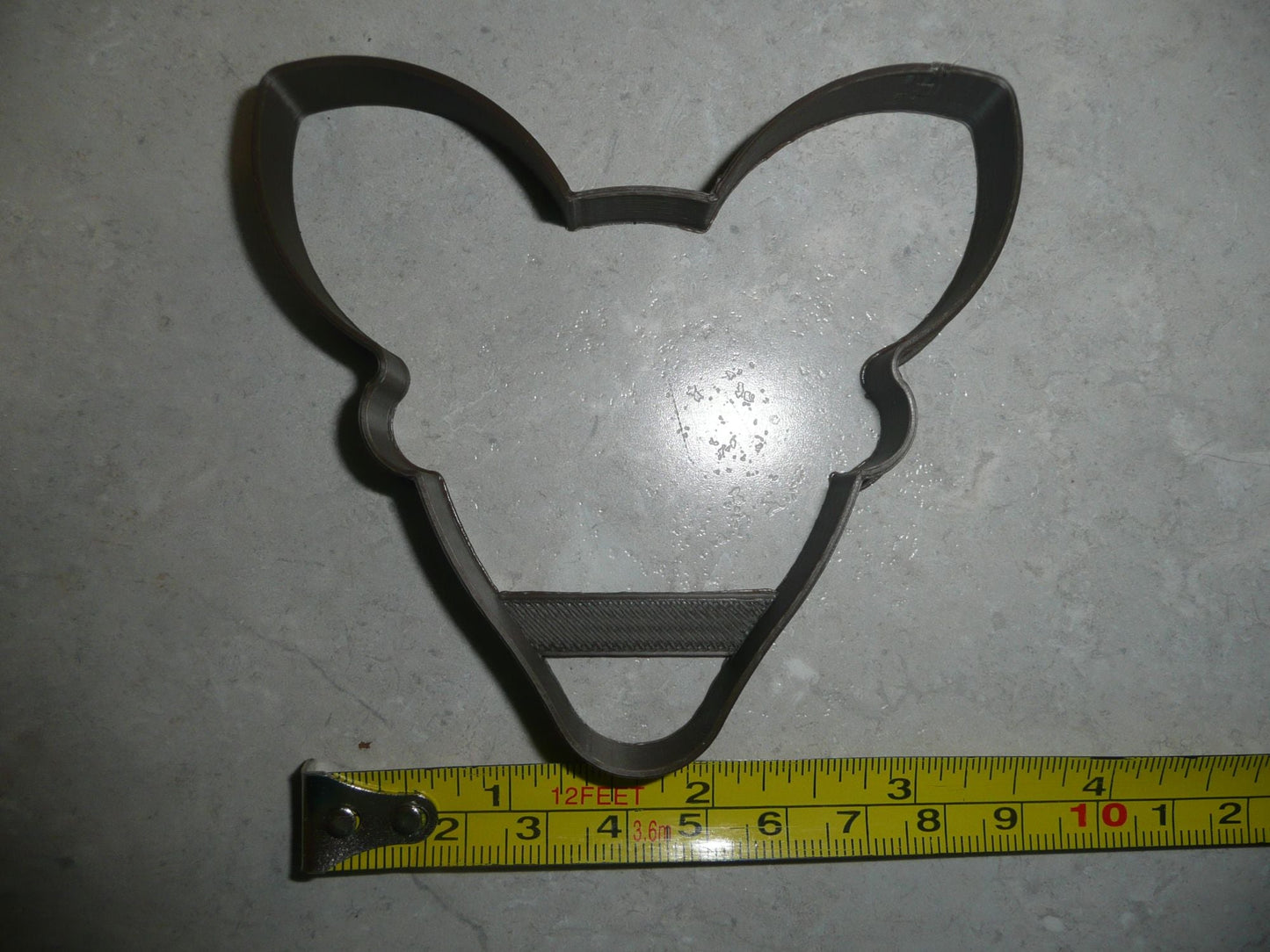 Doe Face Outline Female Deer Outdoors Reindeer Christmas Cookie Cutter PR3218