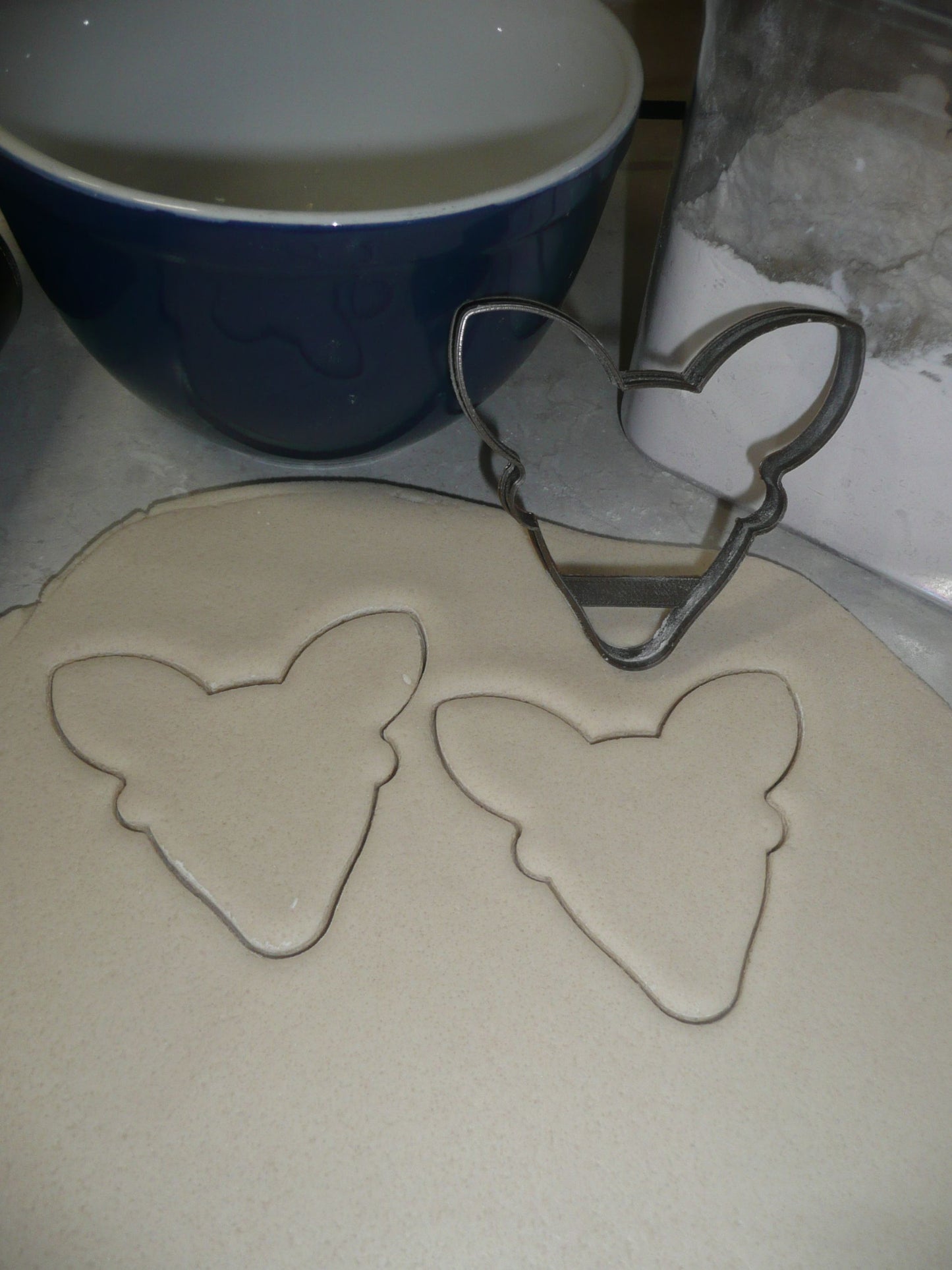 Doe Face Outline Female Deer Outdoors Reindeer Christmas Cookie Cutter PR3218