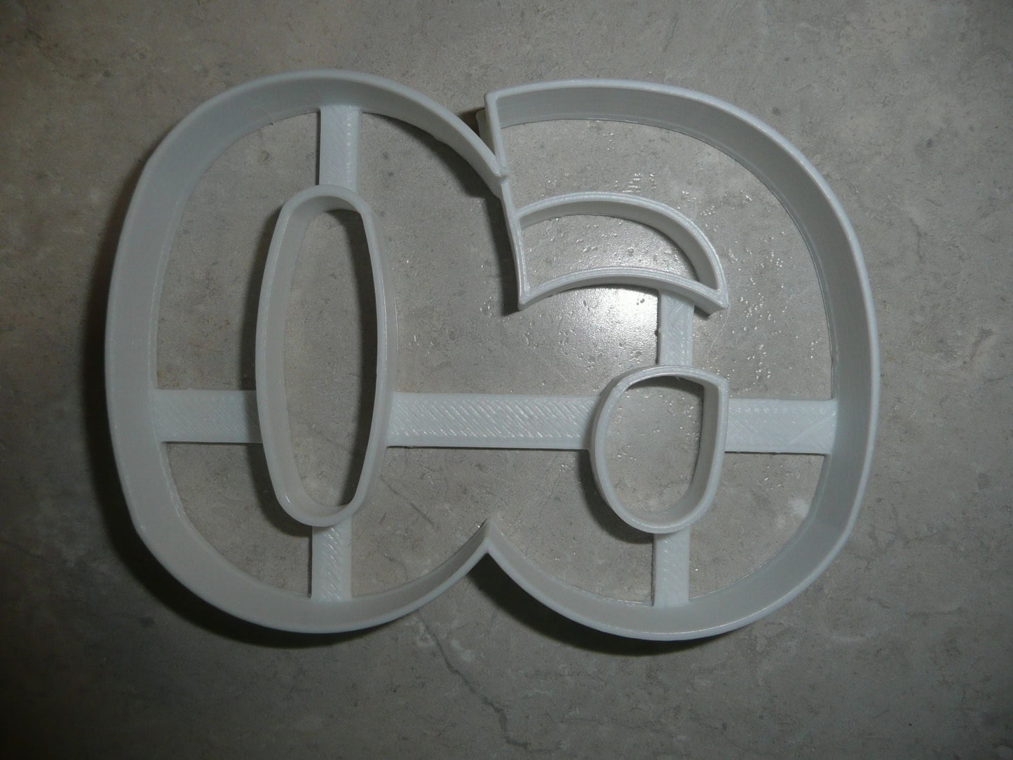 Number 60 Sixty Anniversary Birthday Sports Party Cookie Cutter USA PR108-60