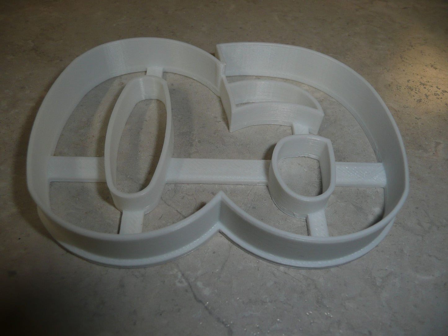 Number 60 Sixty Anniversary Birthday Sports Party Cookie Cutter USA PR108-60