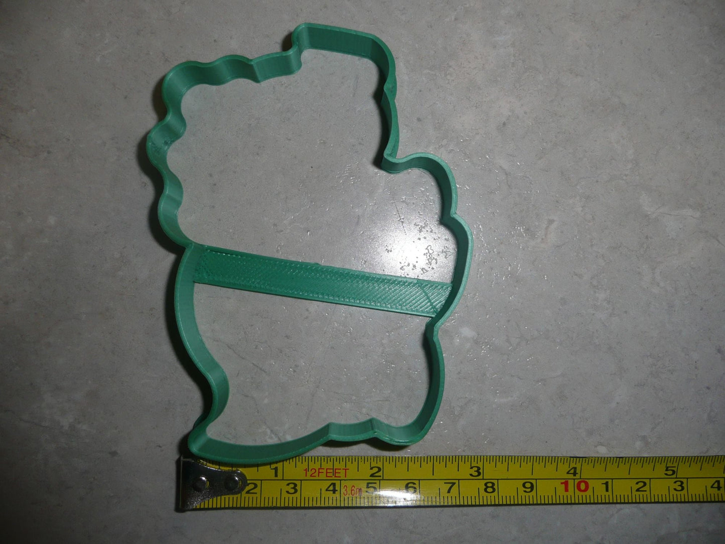 Triceratops Dinosaur Three Horns Dino Outline Cookie Cutter USA PR3162