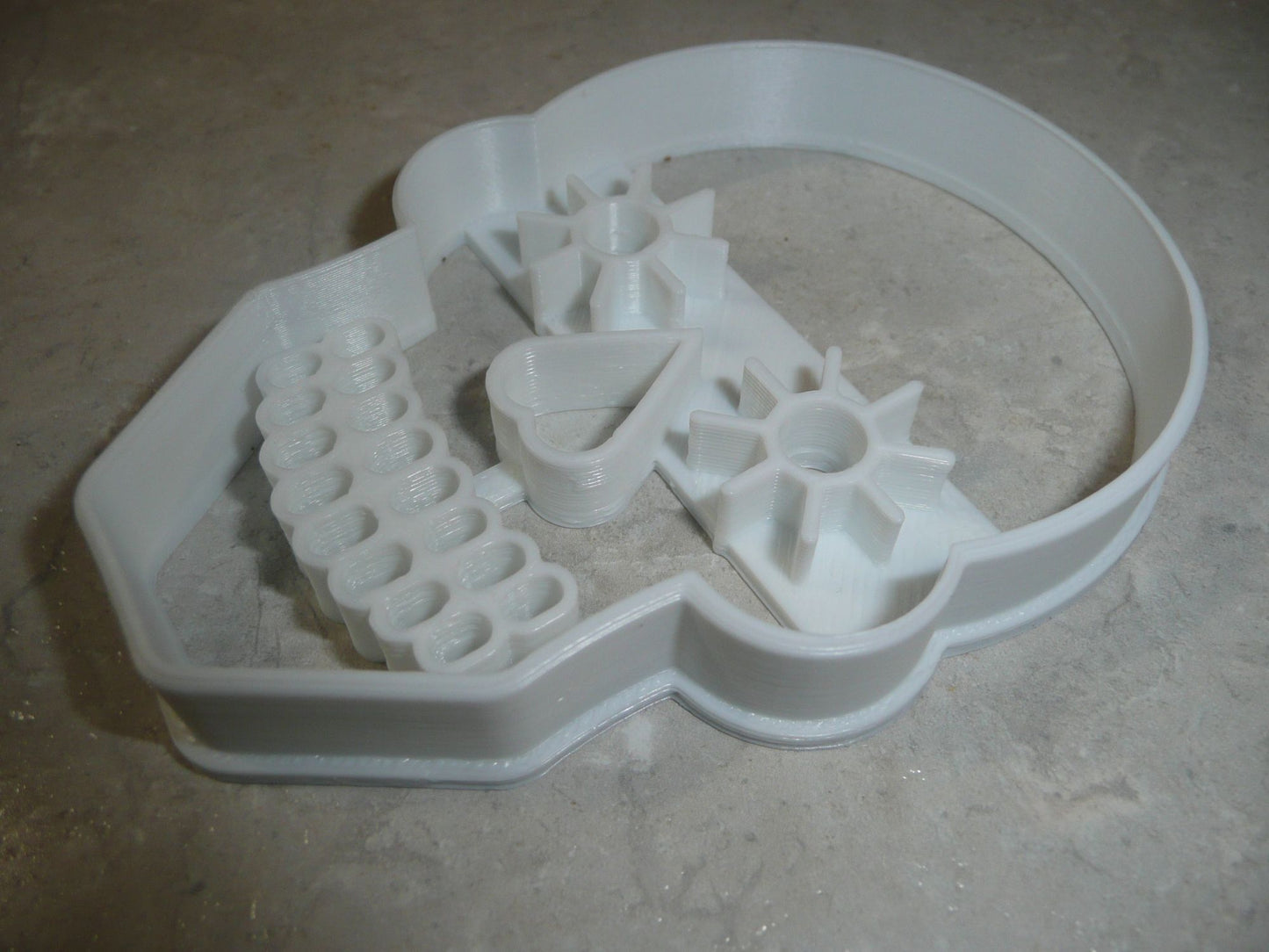 Sugar Skull Dia De Los Muertos Day Of The Dead Cookie Cutter USA PR3255