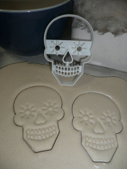 Sugar Skull Dia De Los Muertos Day Of The Dead Cookie Cutter USA PR3255