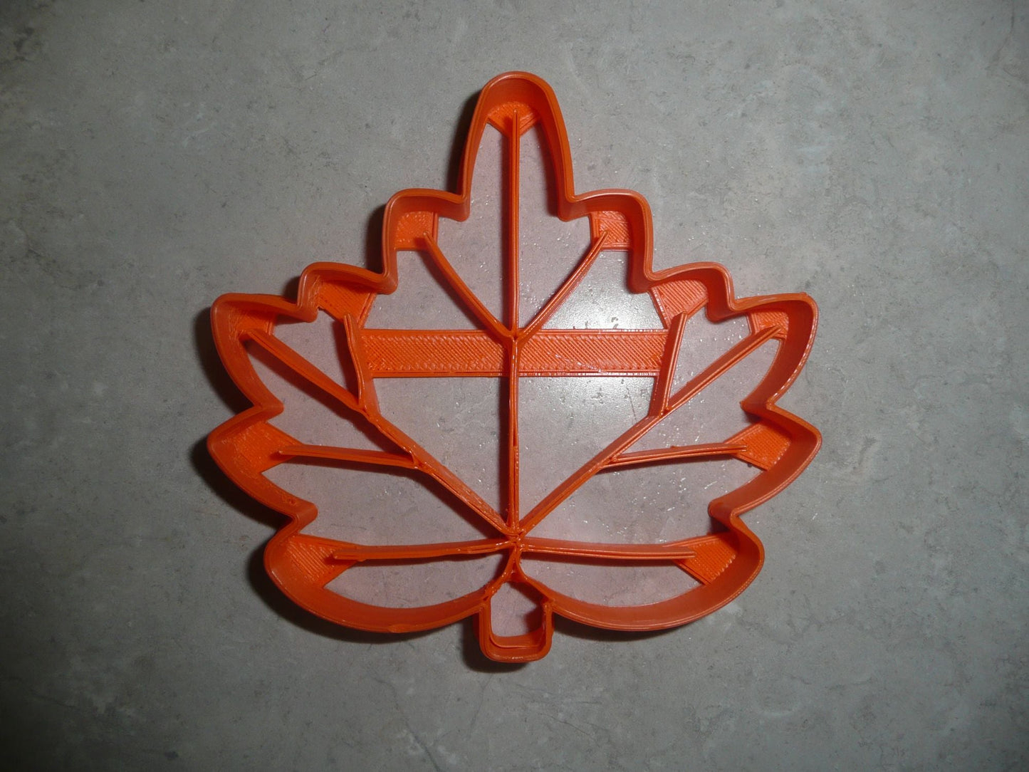 Maple Leaf With Detail Leaves Fall Autumn Canadian Symbol Cookie Cutter PR2943