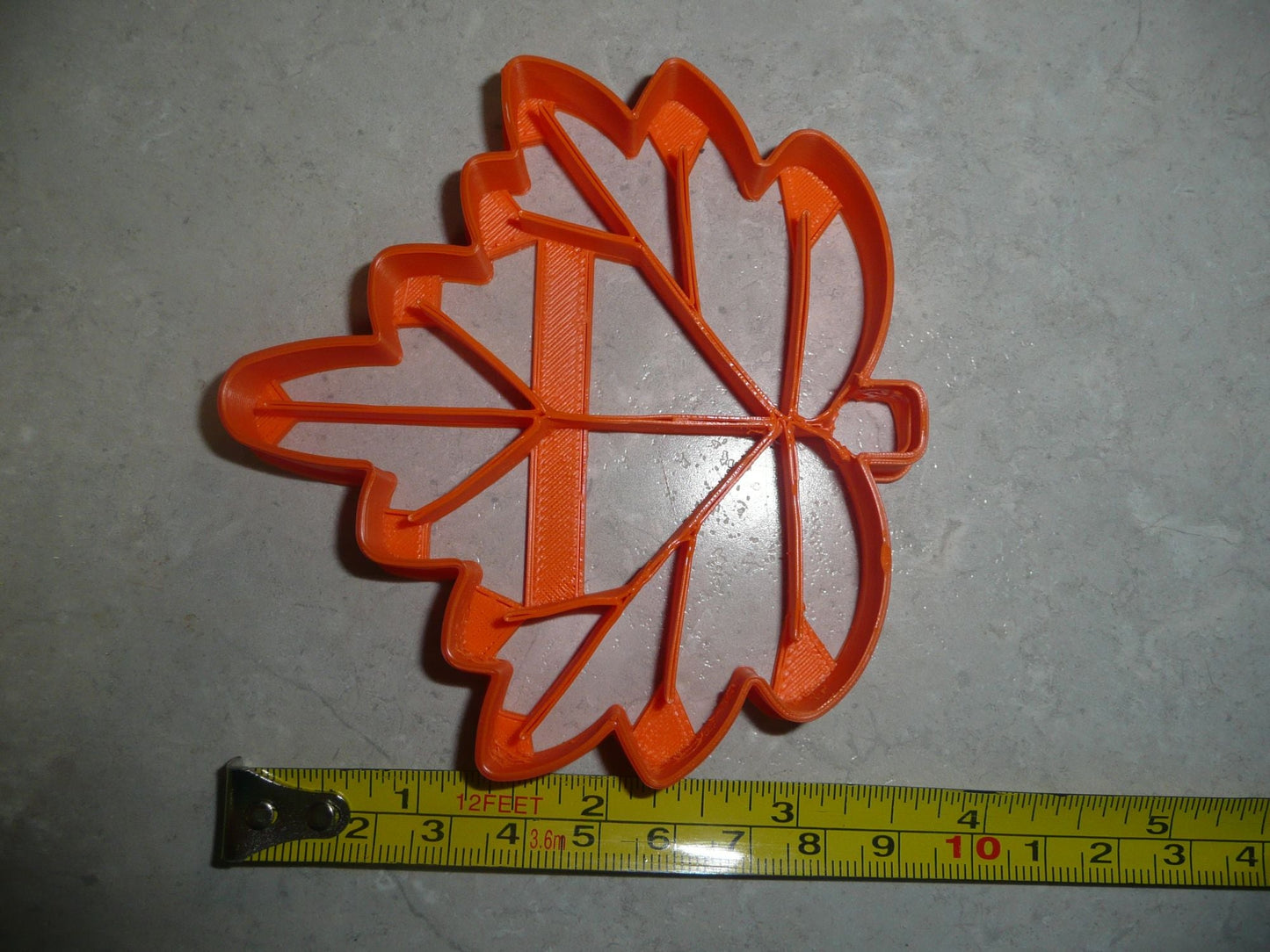 Maple Leaf With Detail Leaves Fall Autumn Canadian Symbol Cookie Cutter PR2943