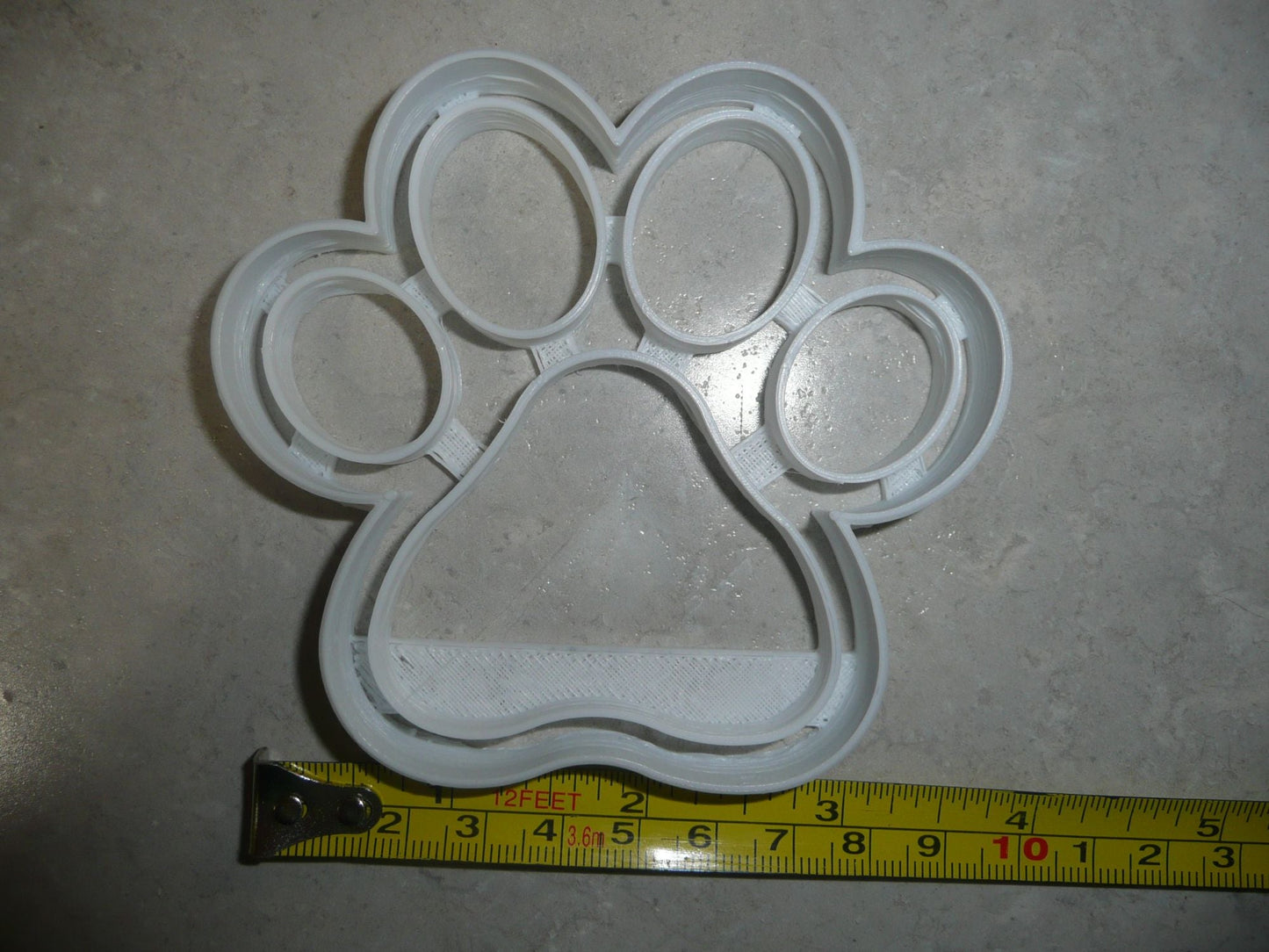 Large Paw Print Dog Cat Wolf Coyote Bobcat Cougar Cookie Cutter USA PR3216