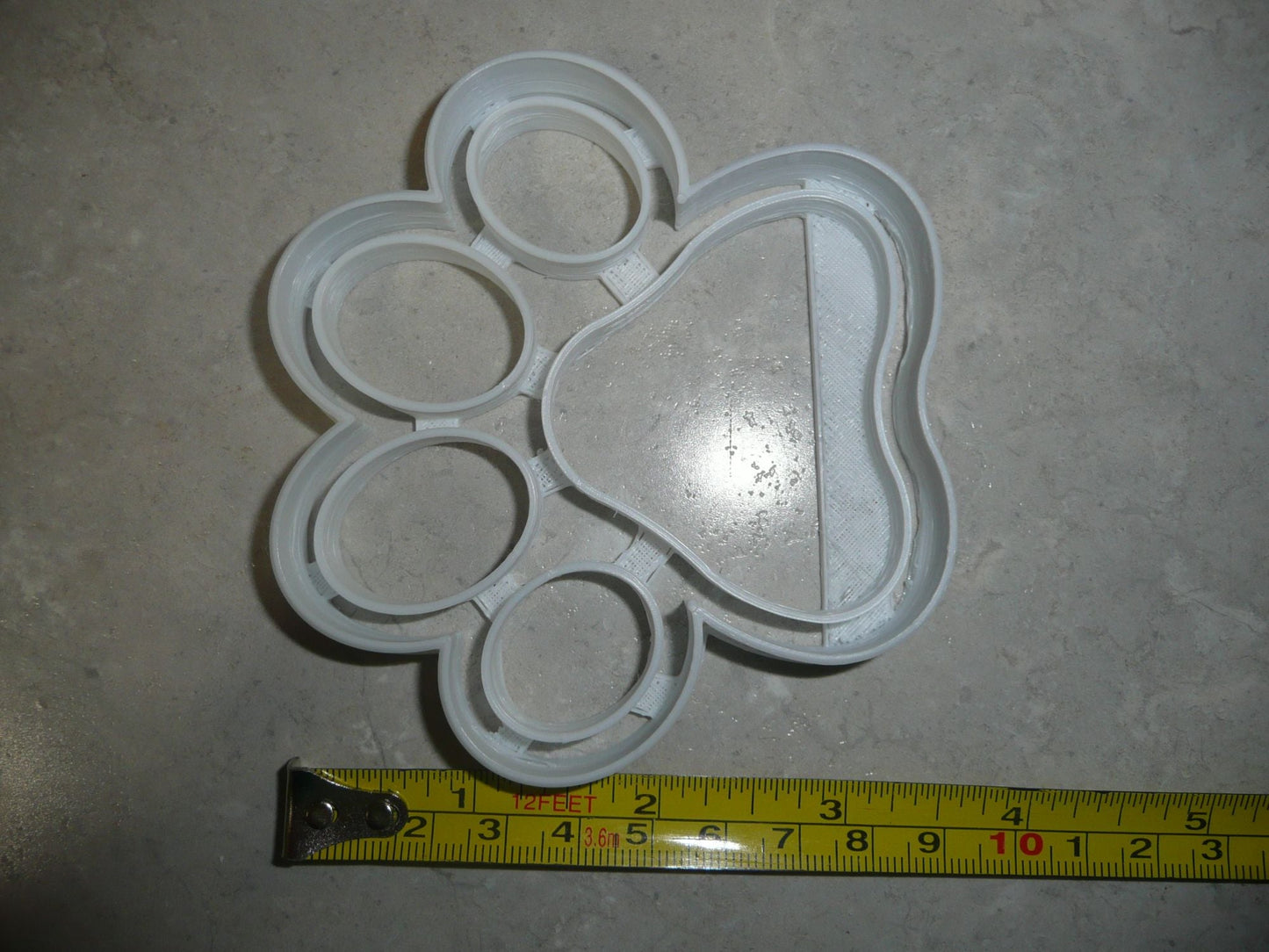 Large Paw Print Dog Cat Wolf Coyote Bobcat Cougar Cookie Cutter USA PR3216