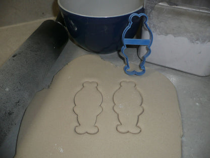 Boo In Costume Outline Cartoon Character Monsters Inc Cookie Cutter USA PR3220