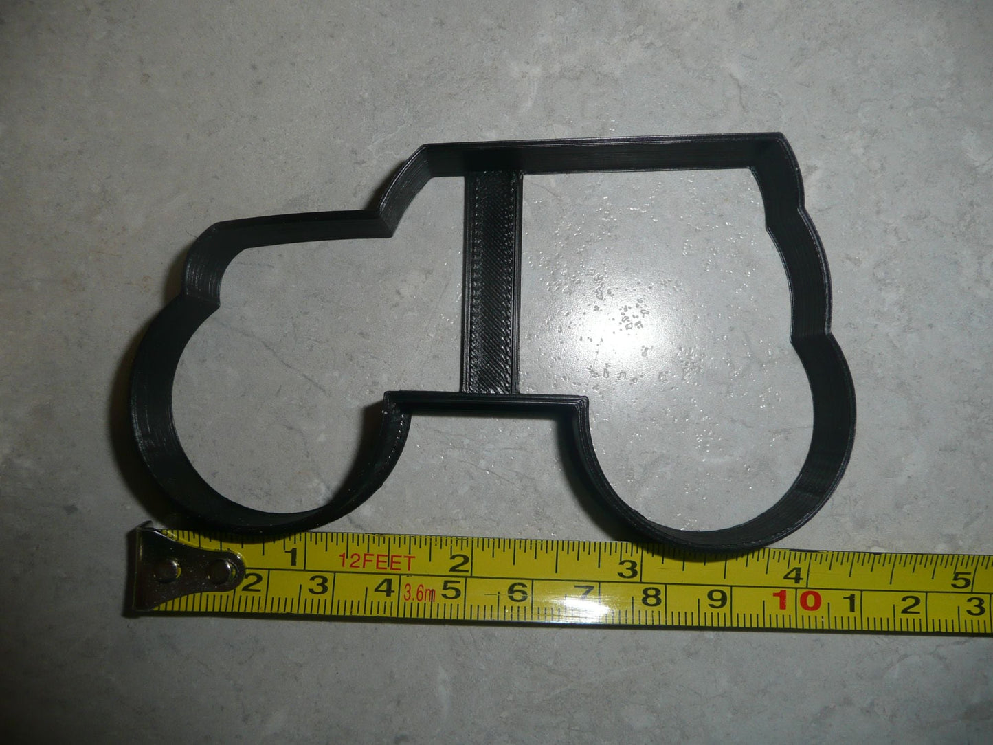 Monster Truck Outline Heavy Duty Oversized Tire Vehicle Cookie Cutter USA PR3227