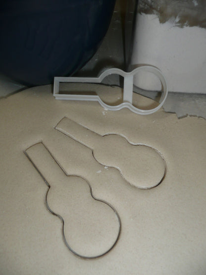 Violin Outline Fiddle Wooden Musical String Instrument Cookie Cutter USA PR3248