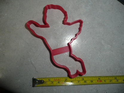 Flying Cupid Outline Love Cherub Valentine Sweetheart Cookie Cutter USA PR3269