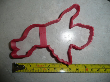 Flying Cupid Outline Love Cherub Valentine Sweetheart Cookie Cutter USA PR3269