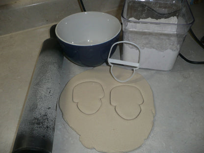 Sugar Skull Outline Dia De Los Muertos Day Of The Dead Cookie Cutter USA PR3240