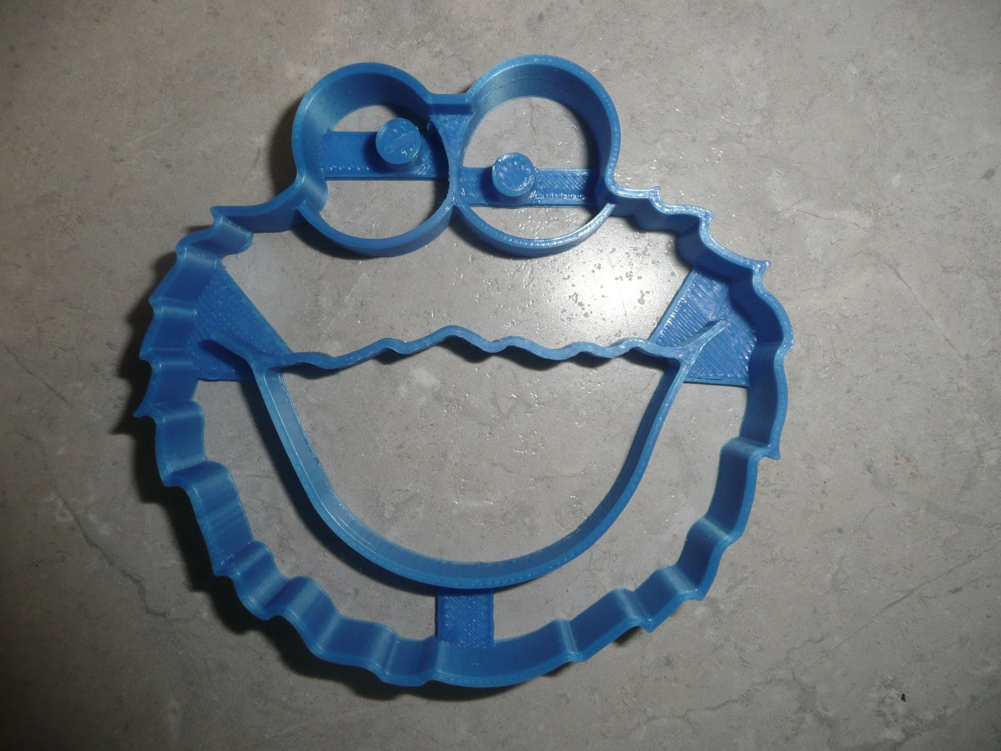 Cookie Monster Sesame Street Cookie Cutter Baking Tool Made In USA PR546