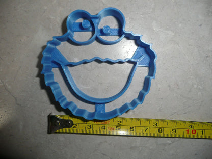 Cookie Monster Sesame Street Cookie Cutter Baking Tool Made In USA PR546