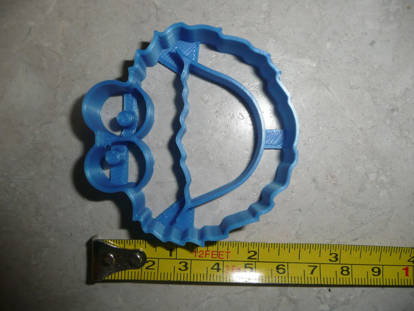 Cookie Monster Sesame Street Cookie Cutter Baking Tool Made In USA PR546