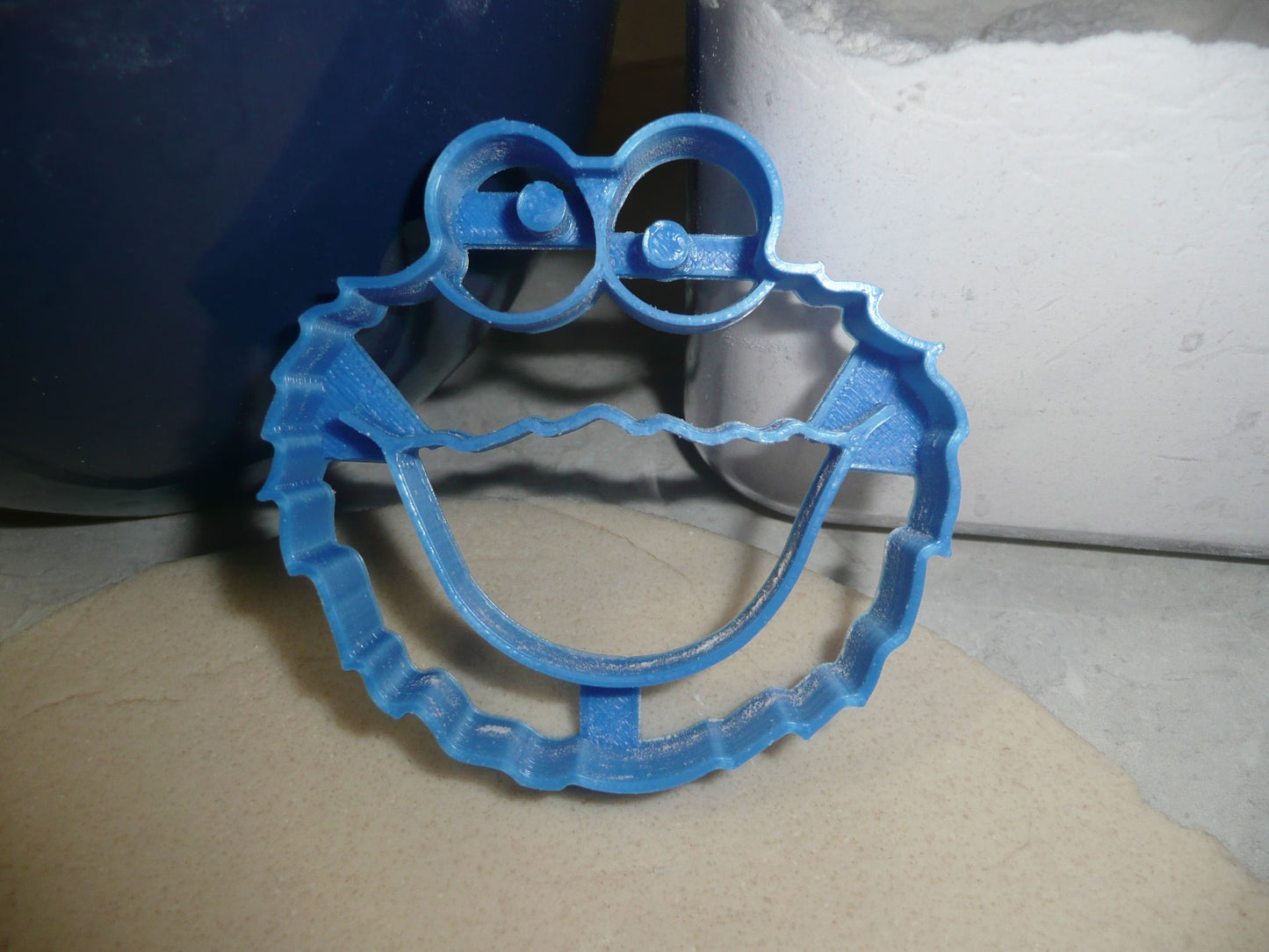 Cookie Monster Milk and Cookies Set of 3 Cookie Cutters USA PR1507