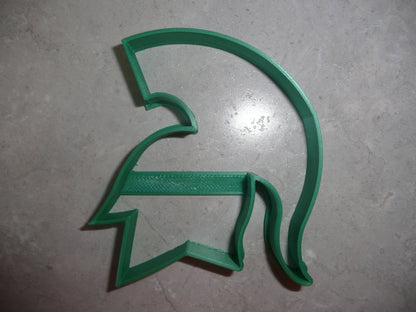 Michigan State Spartans Spartan Mascot Sports Cookie Cutter Made in USA PR452