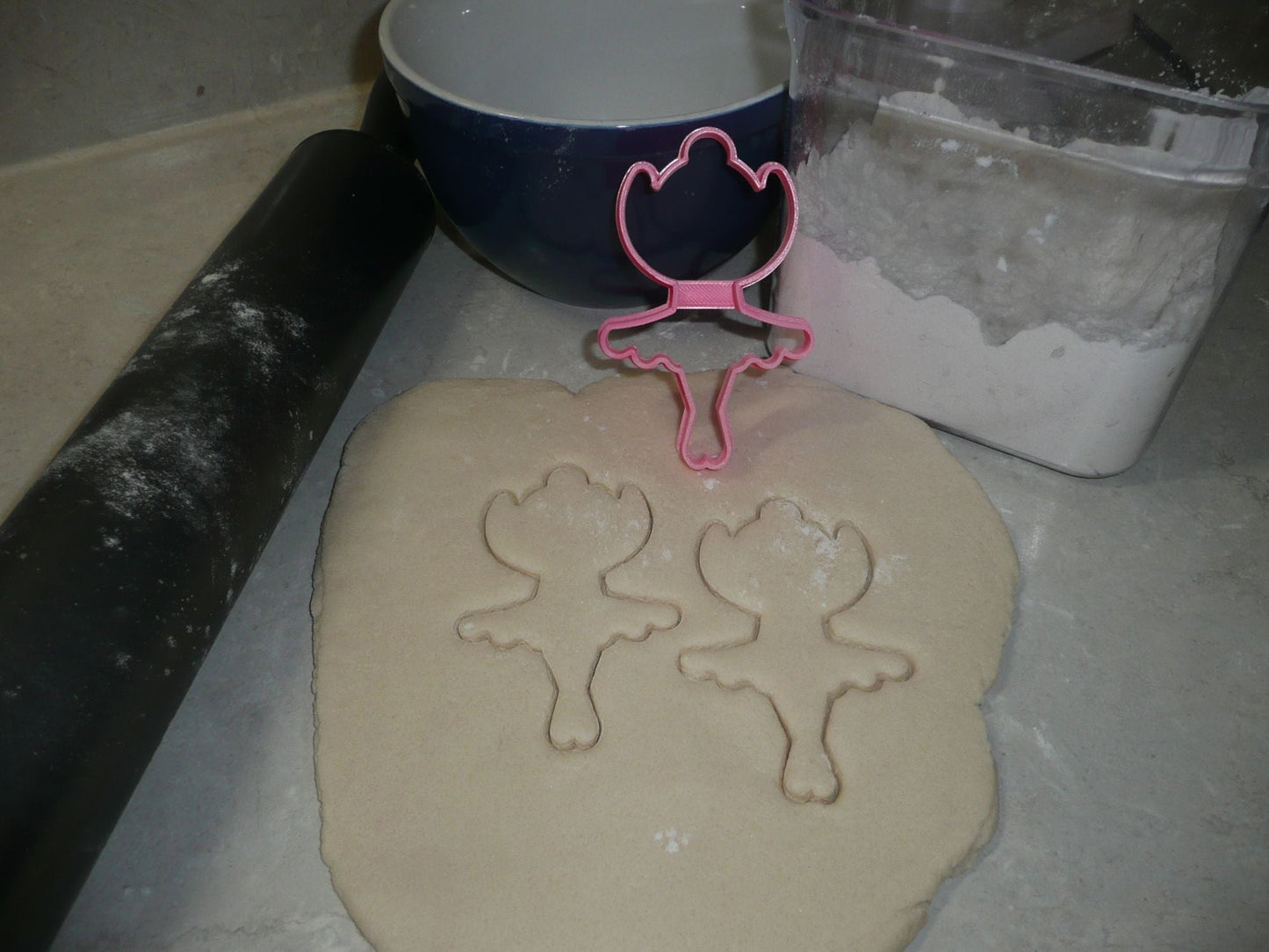Ballerina Outline Ballet Dancer Pose One Cookie Cutter USA PR3270