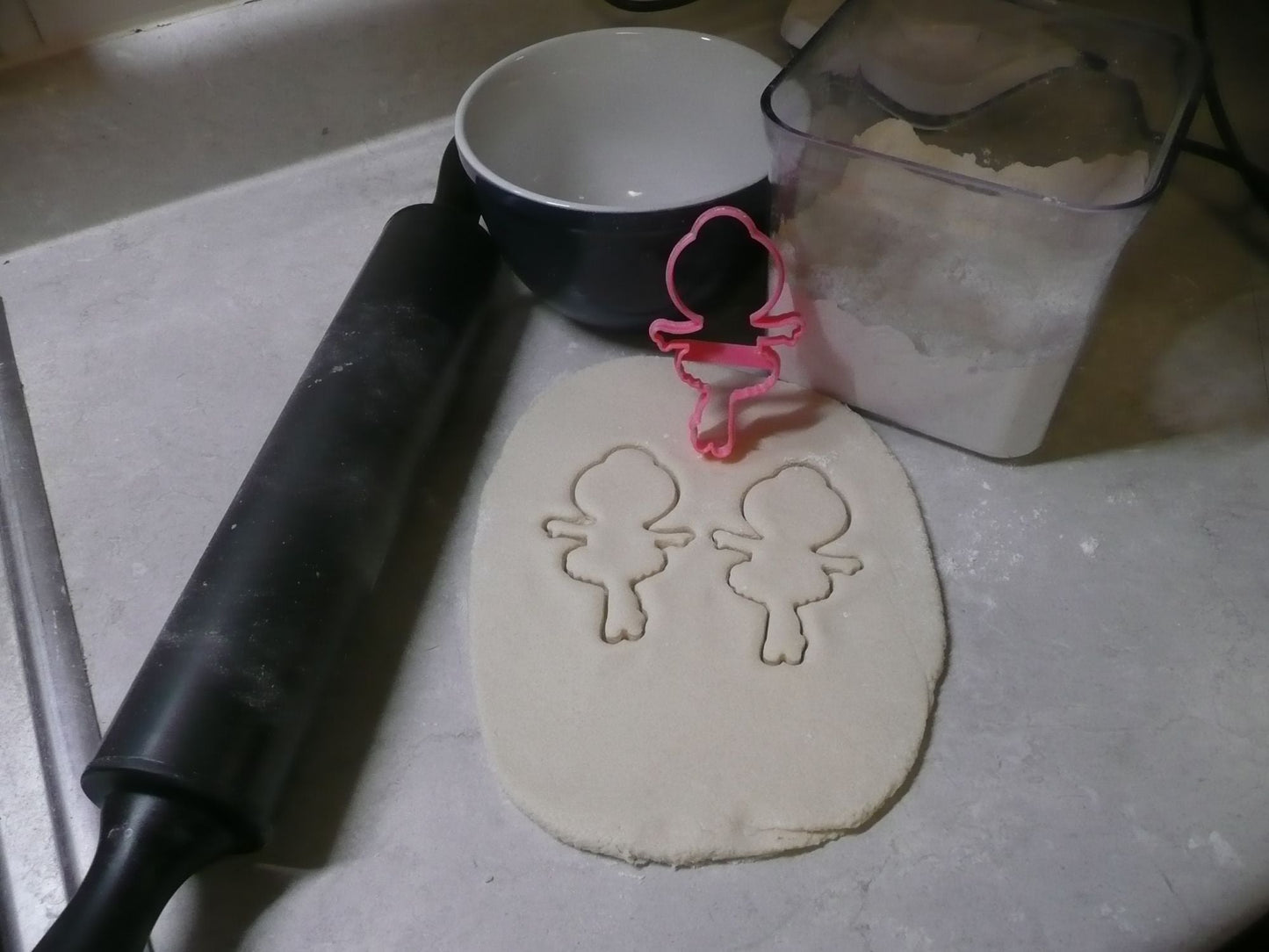 Ballerina Outline Ballet Dancer Pose Two Cookie Cutter USA PR3271