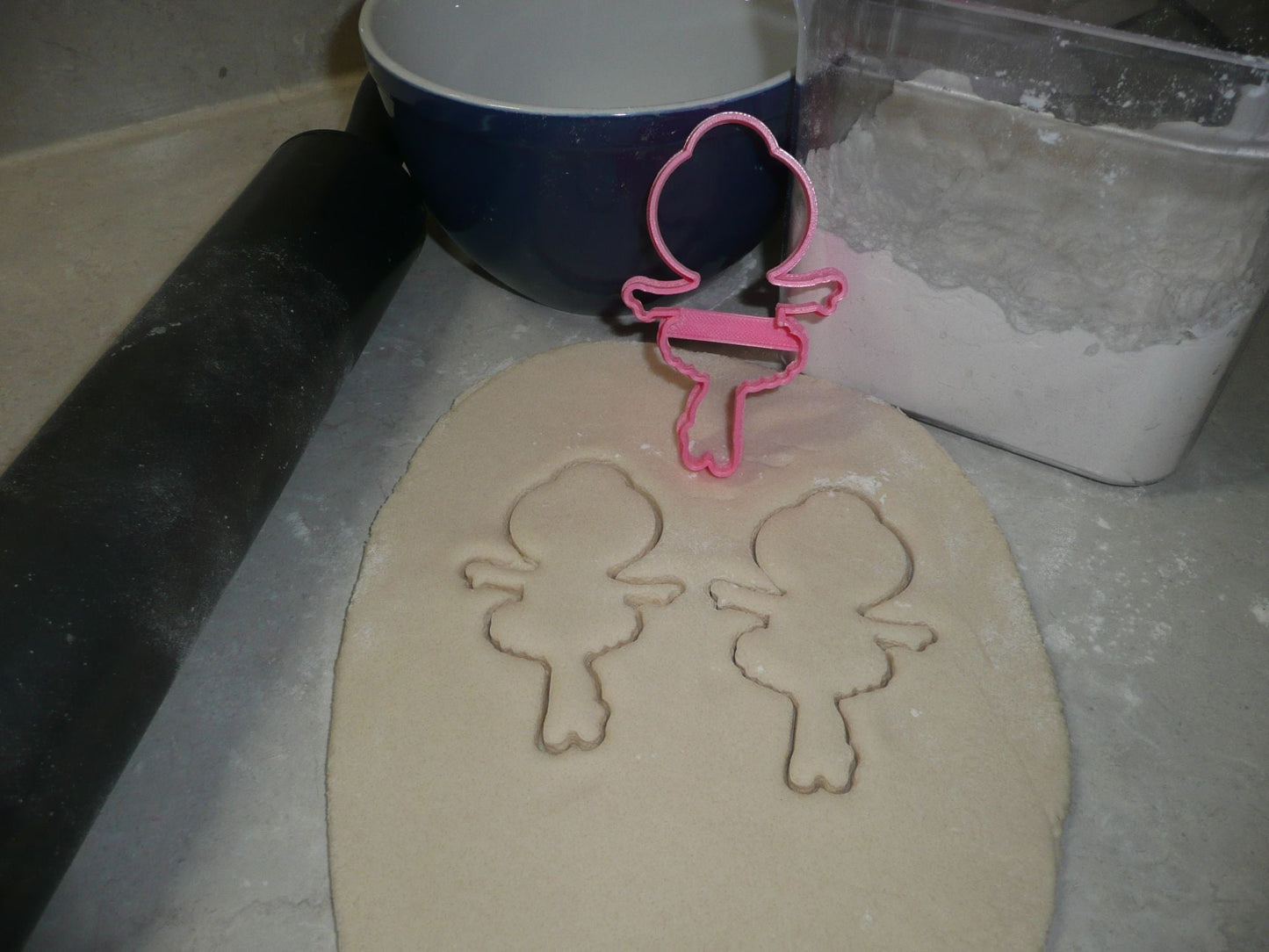 Ballerina Outline Ballet Dancer Pose Two Cookie Cutter USA PR3271