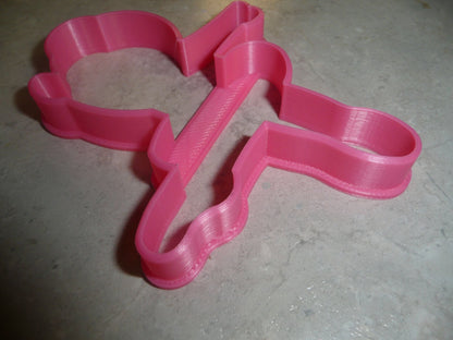 Ballerina Outline Ballet Dancer Pose Three Cookie Cutter USA PR3272