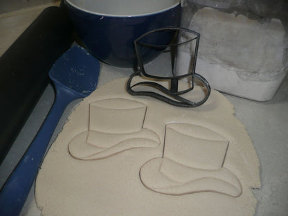 Gatsby Mens Detailed Top Hat 1920s Roaring Twenties Cookie Cutter USA PR3260
