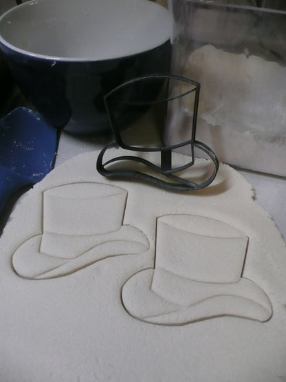 Gatsby Mens Detailed Top Hat 1920s Roaring Twenties Cookie Cutter USA PR3260