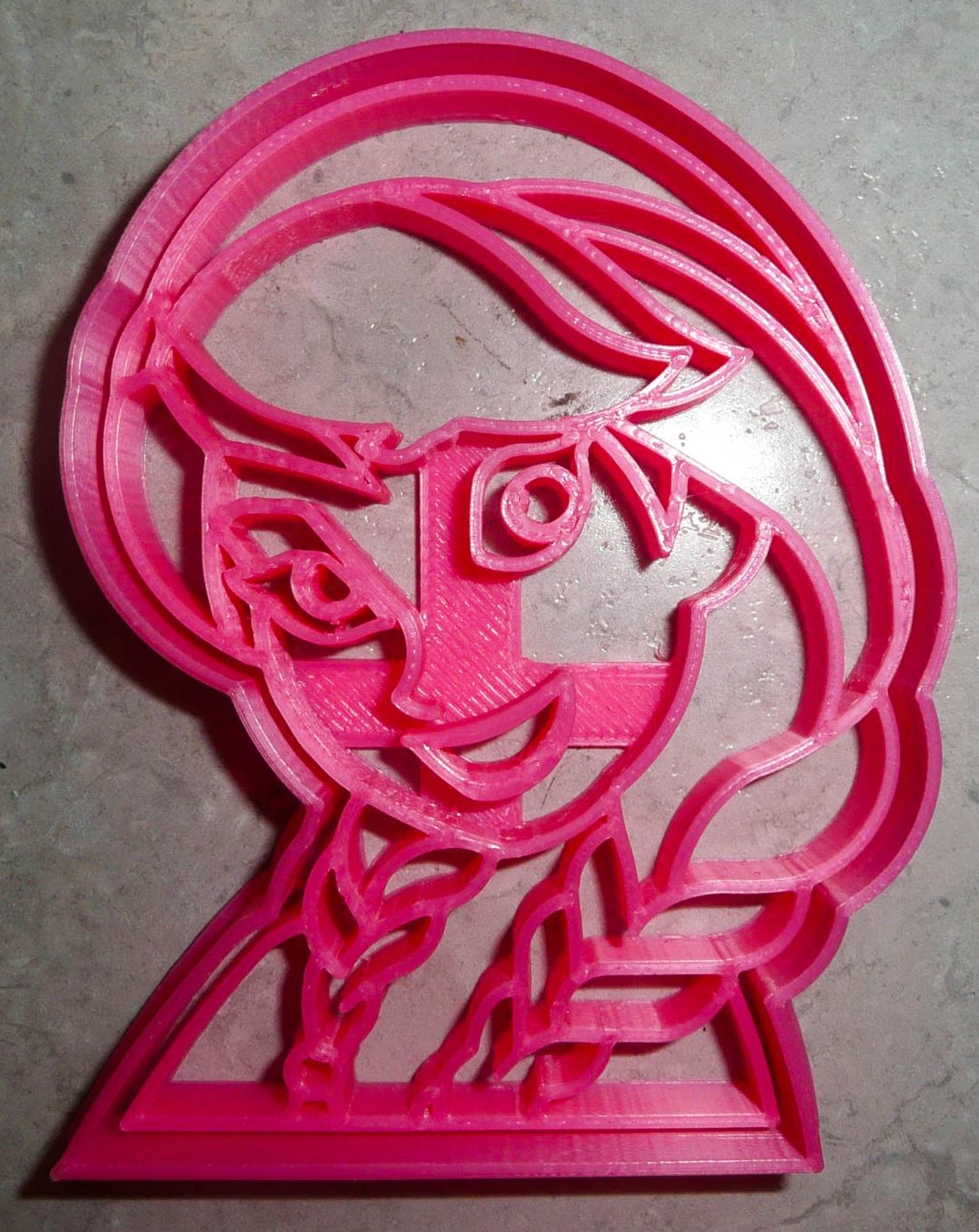 Anna Face Princess Sister Of Elsa Frozen Kids Movie Cookie Cutter USA PR3273