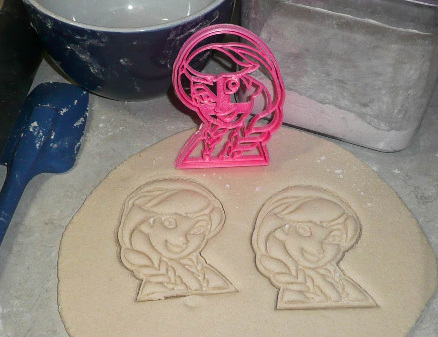Frozen Movie Elsa Anna Sven Olaf Kristoff Set Of 6 Cookie Cutters USA PR1417