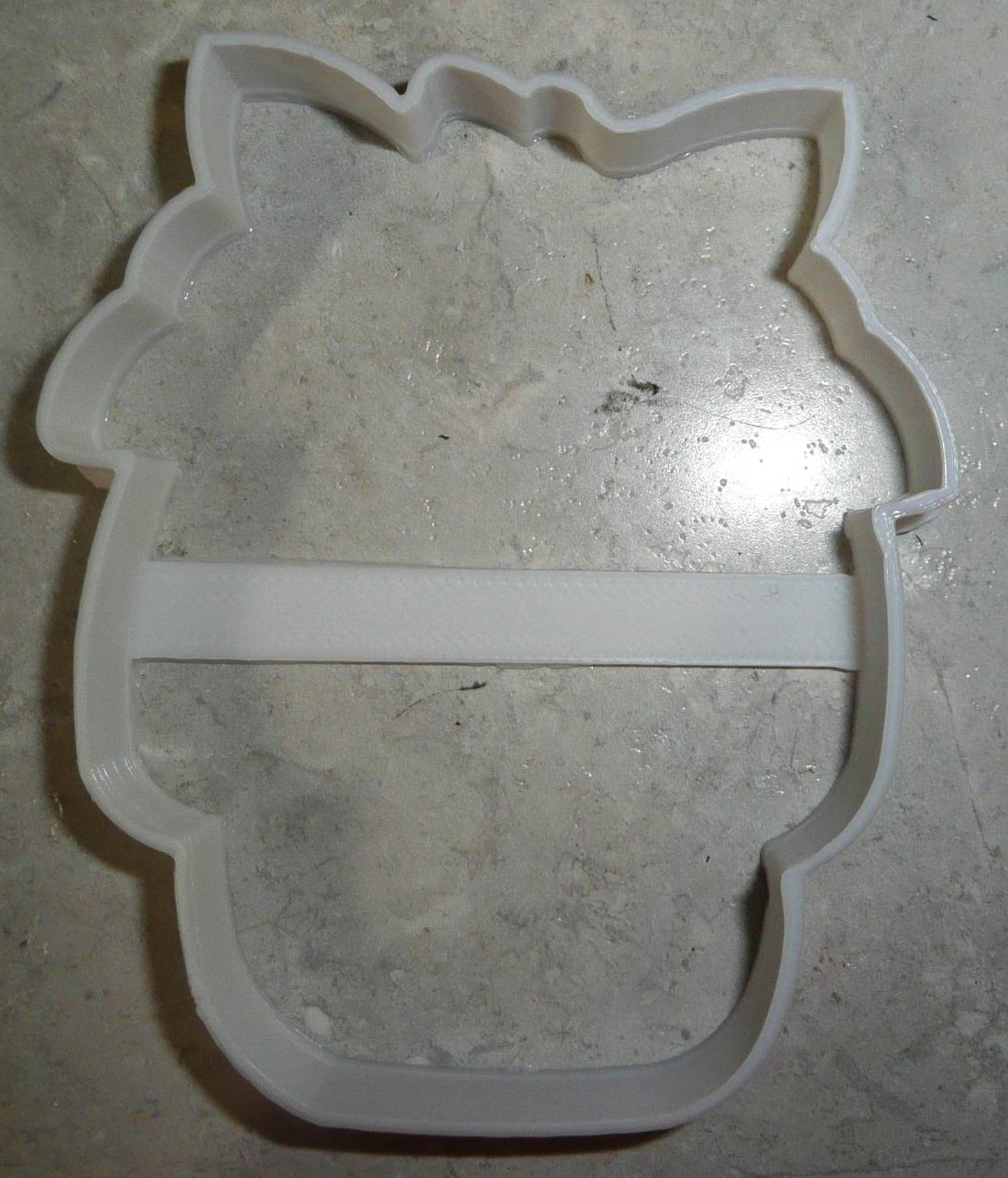 Sugar Skull Flower Crown Outline Dia De Los Muertos Cookie Cutter USA PR3239