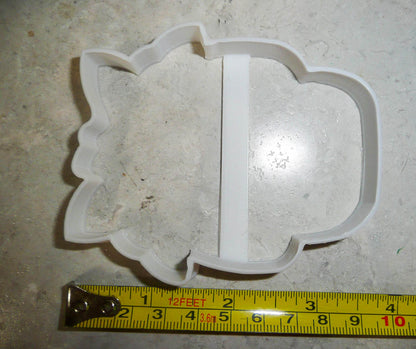 Sugar Skull Flower Crown Outline Dia De Los Muertos Cookie Cutter USA PR3239