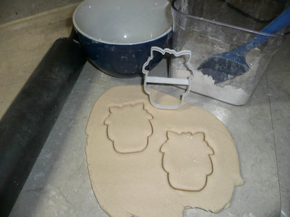 Sugar Skull Flower Crown Outline Dia De Los Muertos Cookie Cutter USA PR3239