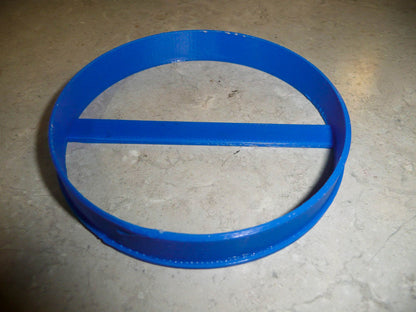 Round Circle Shape 3 And One Half 3.5 Inch Diameter Cookie Cutter USA PR3044