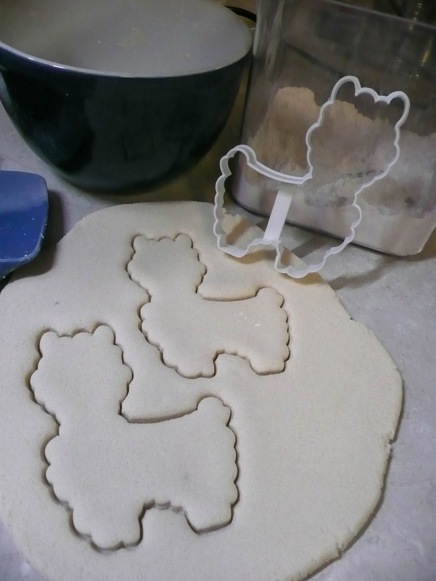 Baby Llama Alpaca Cria Outline Farm Ranch Animal Cookie Cutter USA PR3117