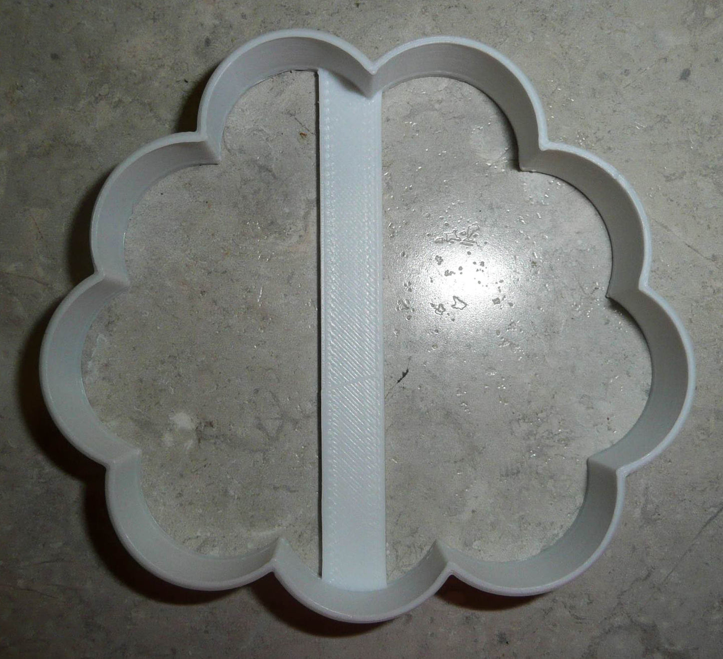 6x Cloud Or Peony Carnation Fondant Cutter Cupcake Topper 1.75 IN USA FD3119