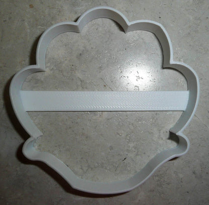 Lotus Flower Or Clam Shell Outline Cookie Cutter Baking Tool USA PR3125