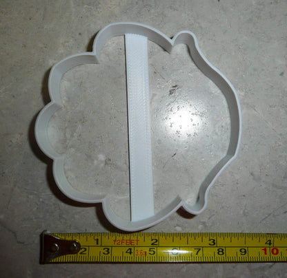 Lotus Flower Or Clam Shell Outline Cookie Cutter Baking Tool USA PR3125