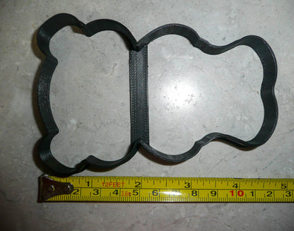 Bear Standing Outline Teddy Gummy Cartoon Style Cookie Cutter USA PR3136