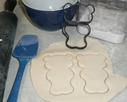 Bear Standing Outline Teddy Gummy Cartoon Style Cookie Cutter USA PR3136