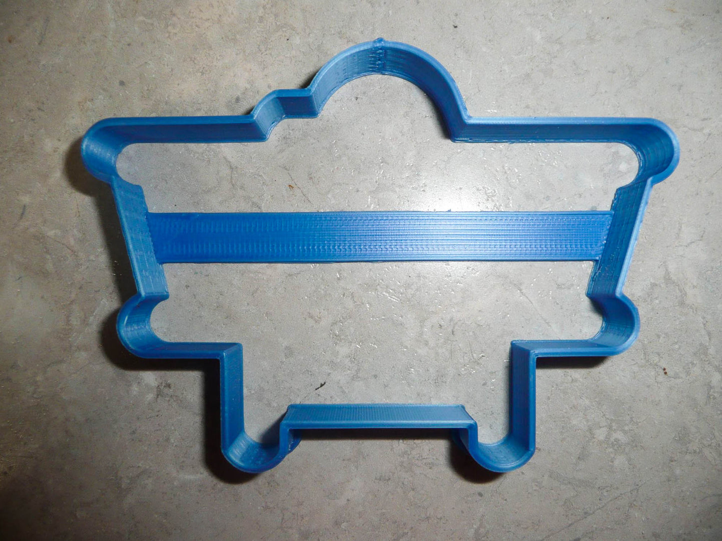 Biplane Outline Front View Fixed Wing Aircraft Two Wing Cookie Cutter USA PR3178