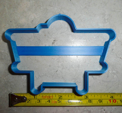 Biplane Outline Front View Fixed Wing Aircraft Two Wing Cookie Cutter USA PR3178