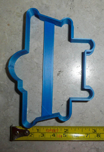 Biplane Outline Front View Fixed Wing Aircraft Two Wing Cookie Cutter USA PR3178
