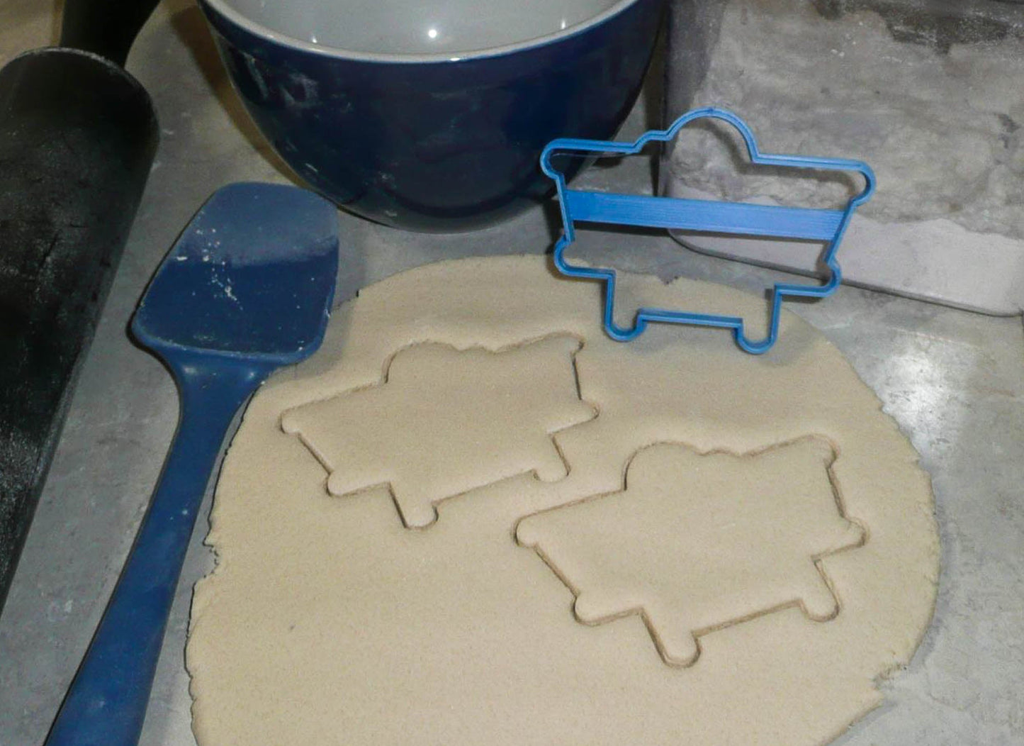 Biplane Outline Front View Fixed Wing Aircraft Two Wing Cookie Cutter USA PR3178