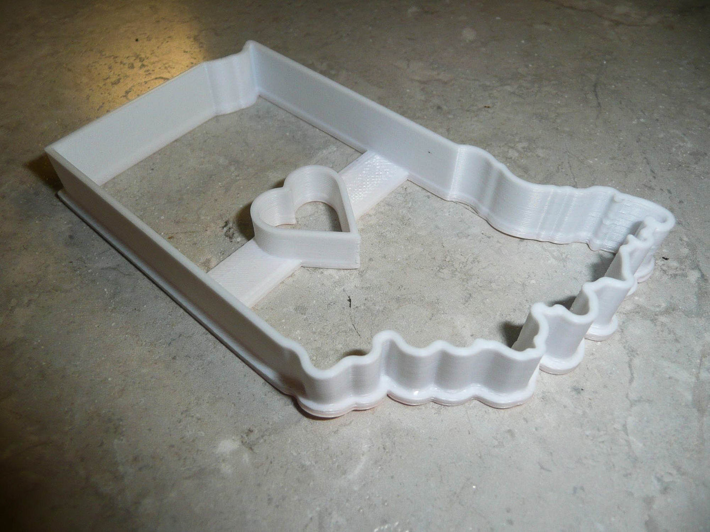 Indiana State With Indianapolis Heart Hoosiers Capitol Cookie Cutter USA PR3215