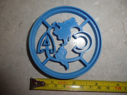 Club America Mexico City Football Futbol Soccer Cookie Cutter Made in USA PR324