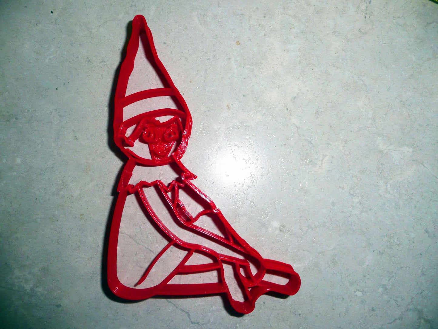 Girl Elf Mischievous Christmas Tradition Cookie Cutter USA PR3275