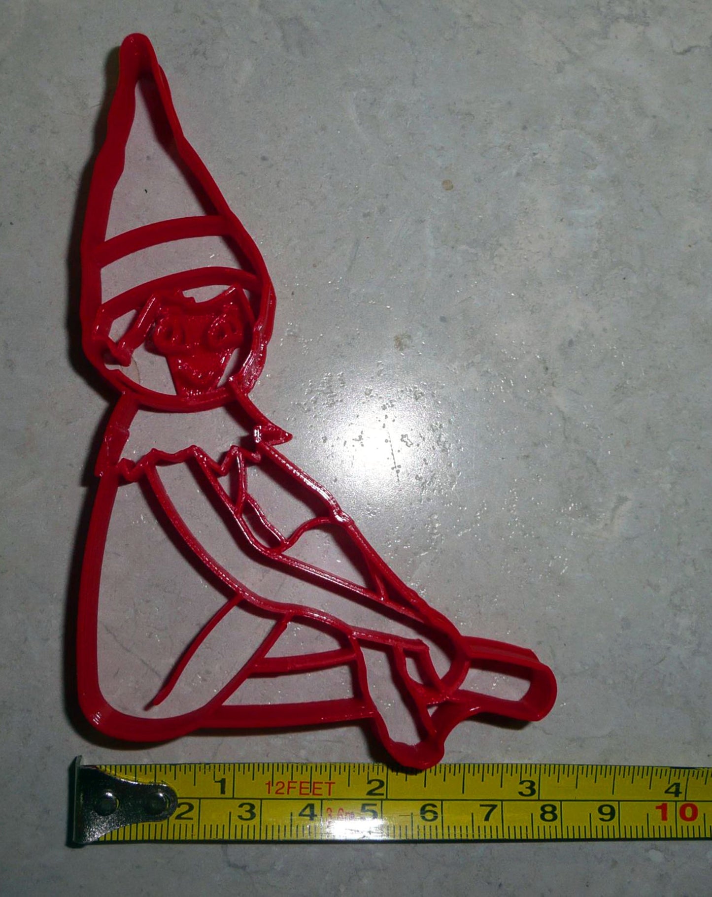 Girl Elf Mischievous Christmas Tradition Cookie Cutter USA PR3275